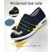 Women's Diabetic Shoes - Adjustable Closure, Non-Slip, Wide Width - Black 10.5 Wide - Ideal for Edema, Plantar Fasciitis, Bunions, Arthritis, Swollen Feet - Buy Online on GoSupps.com