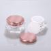 Zeoabsy 6-Pack 15ml Transparent Acrylic Diamond Containers with Pink Screw Caps - Ideal for Creams Lotions Nail Art & Lip Balm - Buy Online on GoSupps.com