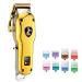 Hair Cutting Tool All Metal Housing Cord/Cordless Hair Clipper Professional Men Beard and Hair Trimmer Electric Hair Cutting Rechargeable
