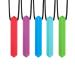 Caula Chain Set - Food-Safe Silicone for Oral Exercises | Red Purple Green Blue & Sky Blue | Ideal for Autism ADHD & SPD | Easy to Clean - Buy Online on GoSupps.com