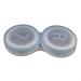 Nfegsiya contact lens container 5/10 pieces contact lens housing storage holder soak container travel accessaries eye Candy confle contact lens box (color: 10pcs)