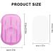Buy Weddhuis 5-Piece Portable Mini Soap Leaves - Disposable Paper Soap in 5 Colors - Perfect for Camping & Travel - Buy Online on GoSupps.com