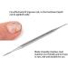 Steel Nail File Trimmer 18 3 2 Stainless Steel Double Ingrown Toe Nail File Ingrowing Nail Lifter Pedicure Tool Tool Toenail - Buy Online on GoSupps.com