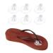 5 Pairs Clear Silicone Gel Sandal Toe Protectors - Cushioned Flip Flop Guards for Men & Women - Anti-Skid Forefoot Pads (4x3.5cm - Buy Online on GoSupps.com