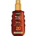 Garnier Garnier Ambre Solaire Ideal Bronze Tanning Body Oil 150ml After Sun Moisturizer with Aloe Vera 200ml and Protective Body Lotion SPF 20 200ml - Buy Online on GoSupps.com
