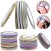 14 Rolls Glitter Nail Art Striping Tape Lines Width 1/2/3mm-Striping Tape for Nail Art-Nail Striping Tape Foil-Nail Striping Tape Thick-Nail Striping Tape with Dispenser-Self-Adhesive DIY Nail Art Tape Width: 1mm - Buy Online on GoSupps.com