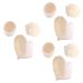 Housoutil 9 Pcs Bath Glove Bath Ball Glove Bath Mitt Loofah Bath Ball Scrubbing Gloves Exfoliator Sponge Pads Bath Scrub Gloves Body Scrubbing Gloves Double Sided Toiletries