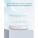 Ezbasics Ultra-Hygienic Facial Cleaning Brush - Waterproof Soft Silicone Deep Cleansing & Massaging Face Brush (Light Gray) - Buy Online on GoSupps.com