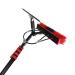 Window Cleaning Brush Window Cleaning Kit with Extension Pole Water Fed Pole Brush System Teleswindow Cleaning Tools/5.4 M/17.7 Ft 55cm Brush Head 7M/24FT