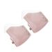 ERINGOGO 2 pi ces Palette de Maquillage avec Manchons de Protection Rose pour M lange Fond de Teint et Vernis Petite Palette Ergonomique R utilisable pour Artistes Maquilleurs