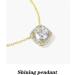 DNCG Necklace Silver Light Luxury Necklace Woman Pendant Necklace for Wife Mom's Birthday Gift Ladies Necklace - Buy Online on GoSupps.com