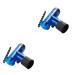 Angoily 2pcs Concentrator Curly Adjustable Ladies Diameter Ers Hair Fast Nozzle Cover for Air Styling Women 21.5*16*6.3cmx2pcs Bluex2pcs
