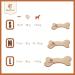 Wildfang Leather Chew for Dogs & Puppies | Naturally Tanned Soft 5mm Thick | Ideal Chewing Bone for Pets Up to 15 kg - 17 cm - Buy Online on GoSupps.com