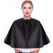 Beaupretty Waterproof Short Hair Cloak - Mini Haircut Smock & Hair Dye Apron for Home Salon - Black - Buy Online on GoSupps.com