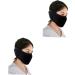 Clispeed Dustproof Winter Face Mask - 2 Pack Earmuffs for Men & Women - Anti-Dust Mouth Muffle - Black - Buy Online on GoSupps.com