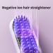 Cordless Hair Straightener Brush - Negative Ion Hot Comb for Travel USB Fast Charger Anti-Scald Lightweight (Pink) - Shop Now - Buy Online on GoSupps.com