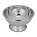 Stainless Steel Shaving Foam Bowl for Men Professional Beard Moisturizing Foam Mixing Bowl
