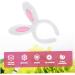 MAGICLULU Headband Animal Decor Stuffed Bunnies Easter Bunny Ears Dress for Girl Stuffed Bunny for Hair Bands Tiara Girl Hair Accessory White Decorations Women's Plush Rabbit Ears 28X13CM White - Buy Online on GoSupps.com