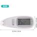 Veemoon 1 Set Moisture Tester Digital Skin Detector Pen Portable Skin Analyzer Skin Water Oil Tester Digital Skin Analysis Digital Skin Meter Skin Care The Face Abs Moisture Meter White - Buy Online on GoSupps.com