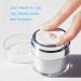 Vacuum Bottle Cream Jar with Cosmetic Spatula | TSA Approved Travel Bottles (2 Pieces) - Buy Online on GoSupps.com