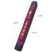 A ALFEEL Sword Carrying Case - Waterproof Chinese Kung Fu Taichi Martial Arts Double Layer Carrying Shoulder Bag Winered&Black - Buy Online on GoSupps.com