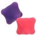 FOMIYES 2 STK Hex-Grip-Ball Acupressure balls Hand exercise Massage ball Handing tools trigger Silicone hand care Routing Point ice hockey silicone material healthcare medium sorted color