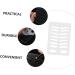 Balacoo Shape Women Draw Mold for Acrylic Lip Practical Practicing Shaper Tool Exercise Brow Drawing 21.5x14.7cm Transparent - Buy Online on GoSupps.com