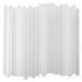100Pcs/Pack Individually Wrapped Clear Bubble Tea Straws Jumbo Smoothie StrawsPlastic Disposable Wide-mouthed Large Straws (Length 7.5'' Dia 0.4'')