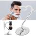 Demeras Metal Shaving Brush Stand - 17x10x10 cm | Ideal for Men Salon Home & Travel - Buy Online on GoSupps.com