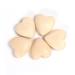 Safigle 200 Stk Peach Cherz Bear Spacer Beads | Rustic Wooden Heart-Shaped Pearls for DIY Accessories | Perfect for Children's Crafts - Buy Online on GoSupps.com