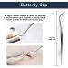 LUKEO Volume Tweezers for Eyelash Extensions - Precision Lash Mega for 3D, 6D, 10D Fans - Universal Fit - Professional Quality - Buy Online on GoSupps.com