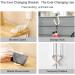 Cane Freely Bending Holder - Universal Walking Stick Portable Hook Crutch Reaching Accessories for Attaching Cane to Chair Walker Scooter 4 Pcs - Buy Online on GoSupps.com