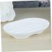 Ciieeo 8 Pcs Non-slip Silicone Soap Holder Soap Soap Dish Sink Soap Holder Fruit Straws Anti Slip Soap Case Soap Drainer Holder Bathroom Soap Rack Silicone Soap Dish Hollow Out White Tray - Buy Online on GoSupps.com