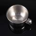 FARUTA Men's Stainless Steel Shaving Soap Bowl & Mug Premium Shaving Cup with Handle for Ultimate Grooming - Buy Online on GoSupps.com