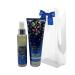 Bath & Body Works DREAM BRIGHT 2-piece Gift Set with a Blue Bow for Holidays & Gifts - Shimmer Mist 4.9 fl oz & Body Cream 8 oz