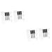 TOVINANNA 2 Sets Mascara Tube Lip Gloss Tube Empty Mascara Empty Tube Bottle Lash Mascara Eyeliner Funnel Abs