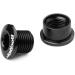RocRide Single Chainring Bolts Pack of 5 - Black Aluminum or Steel - Buy Online on GoSupps.com