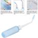 Portable Handheld Bidet Sprayer - Irrigator for Women & Seniors - Private Parts Cleaner - Blue Toilet Aid - Buy Online on GoSupps.com