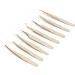 YAOGOHUA Juego de 8 pinzas de extensi n de pesta as pinzas de Punta curva recta de Acero inoxidable para herramientas de belleza para pesta as oro nacarado - Buy Online on GoSupps.com