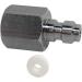 HMKUGO 2-Pack Stainless Steel Quick-Disconnect Plug Adapter 1/8 BSPP for PCP Paintball Charging - with Sealing O-Ring - Buy Online on GoSupps.com