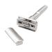 Adjustable Classic Razor Plane for Men | Sharp Wet Razor with 2-Blade Head | Silver & Black | International Shipping Available - Buy Online on GoSupps.com