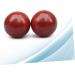 Goohochy 2 Palisander Hand Massage Balls Classic 6cm Red News Rollers for Relaxation & Wellness | International Shipping - Buy Online on GoSupps.com