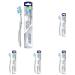 Dr. Best polimed toothbrush medium (1 piece) for up to 49% better cleaning performance* in hard -to -reach areas (pack of 5)