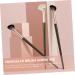 Baluue 4pcs Nose Shadow Brush Eyeshadow Angled Cosmetic Brush Concealer Brush Angled Brush Wooden Handle - Buy Online on GoSupps.com