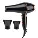 Professional Hair Dryer Ionic Hairdryer 1600W Hair Dryer for Women 2 Speed 3 Heat Settings and Cool Shot Button with 2 Nozzles Negative Ion and Constant Temperature for a Frizz Free Shine Hair Care