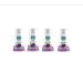 SmartMouth Kids Grape Burst Zinc Activated Oral Rinse - Children's Mouthwash - 10 Fl Oz 4 Pack Grape