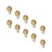 20pcs Wooden Teething Charm Toy Pacifier Clips for DIY Straps & Badge Holders - Buy Online on GoSupps.com