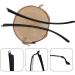 DeeboW Glasses Replacement Temples - Universal TR90 Eyeglass Arms (1 Pair) | Black Eyeglass Repair Kit for International Shipping - Buy Online on GoSupps.com