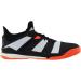 adidas Men's Stabil X Volleyball Shoe 14 - Black/White/Solar Orange - Buy Online on GoSupps.com