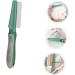 POPETPOP Peigne D m ler pour Chats et Chiens Peigne de Toilettage Dents Fines avec Manche pour limination des Poils Outil Pratique pour Animaux de Compagnie Olive Vert Dents - Buy Online on GoSupps.com